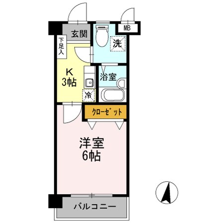 宮前駅 徒歩3分 2階の物件間取画像